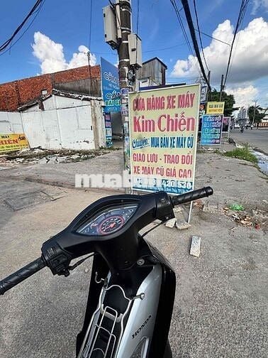 Honda Wave Anpha 100 Đen, Bạc