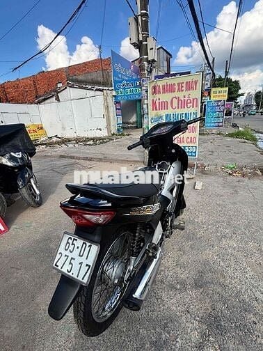 Honda Wave Anpha 100 Đen, Bạc