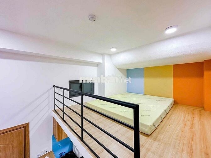 🔥GÁC CỬA SỔ TRỜI FULL NỘI THẤT MÁY GIẶY RIÊNG GẦN QUẬN 1 - QUẬN 4 🔥