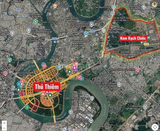 Cập nhật giá đất nền tại Quận 2 cũ 