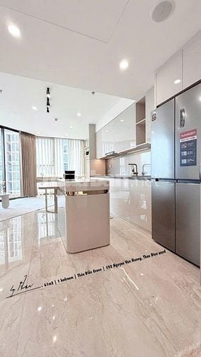 Cho thuê căn hộ Thảo Điền Green 1PN, 55m², full nội thất, giá 32 triệu