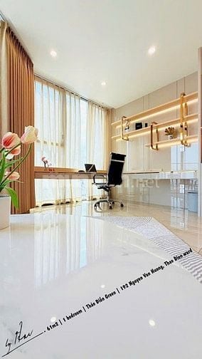 Cho thuê căn hộ Thảo Điền Green 1PN, 55m², full nội thất, giá 32 triệu