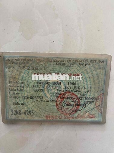 Xe máy Sanda Boss máy êm như Rim Thái