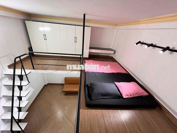 Cho thuê căn duplex có gác rộng máy giặt full nt Tô Hiến Thành Quận 10