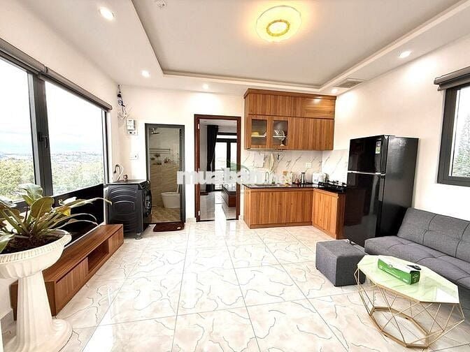 CHO THUÊ CĂN HỘ 2PN 2WC – 2 BAN CÔNG – PHƯỜNG 6 – FULL NỘI THẤT