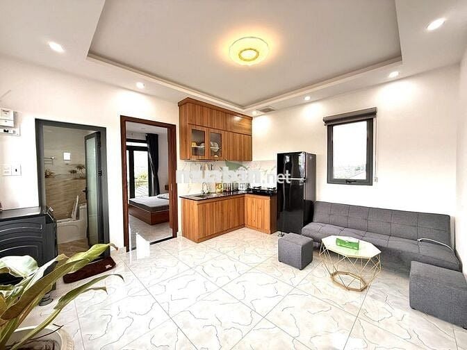 CHO THUÊ CĂN HỘ 2PN 2WC – 2 BAN CÔNG – PHƯỜNG 6 – FULL NỘI THẤT