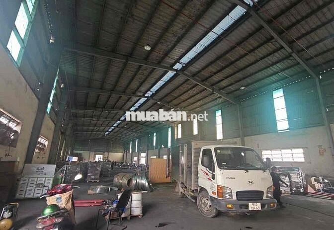 CHO THUÊ XƯỞNG 3.600m² – KCN TÂN TẠO, BÌNH TÂN, TP.HCM điện 560Kva