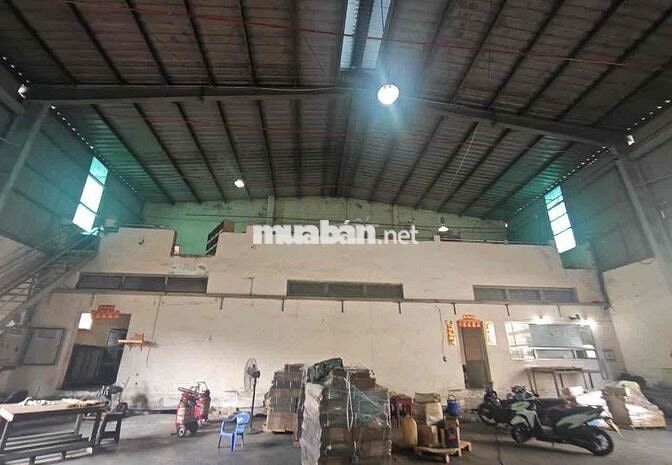 CHO THUÊ XƯỞNG 3.600m² – KCN TÂN TẠO, BÌNH TÂN, TP.HCM điện 560Kva