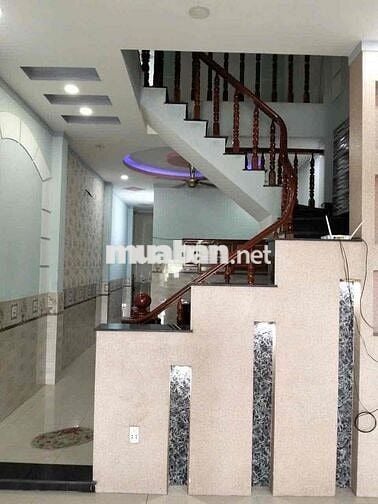 Nhà 1 Trệt 1 Lầu Đường Ông Nước Thô
