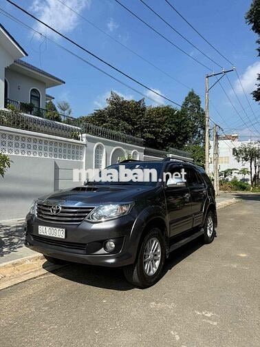 Toyota Fortuner 2014 Dầu Số sàn Xám