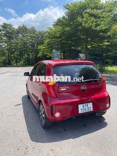 Kia Morning Si 2017 5 chỗ màu Đỏ