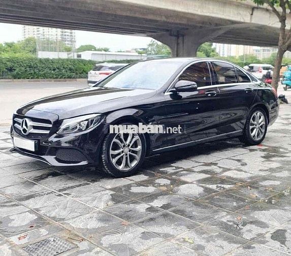 Mercedes-Benz C200 2015 8 vạn km Đen