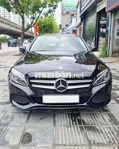 Mercedes-Benz C200 2015 8 vạn km Đen