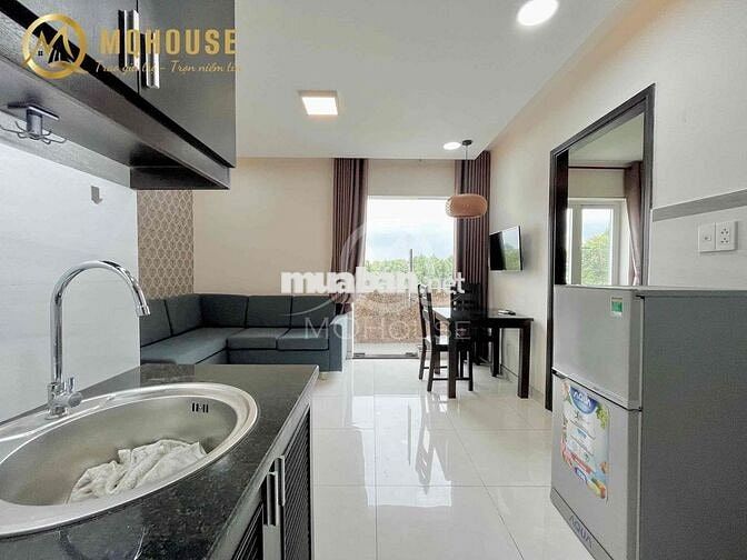 cho thuê 1pn ban công view công viên ngay sân bay - gần phú nhuận
