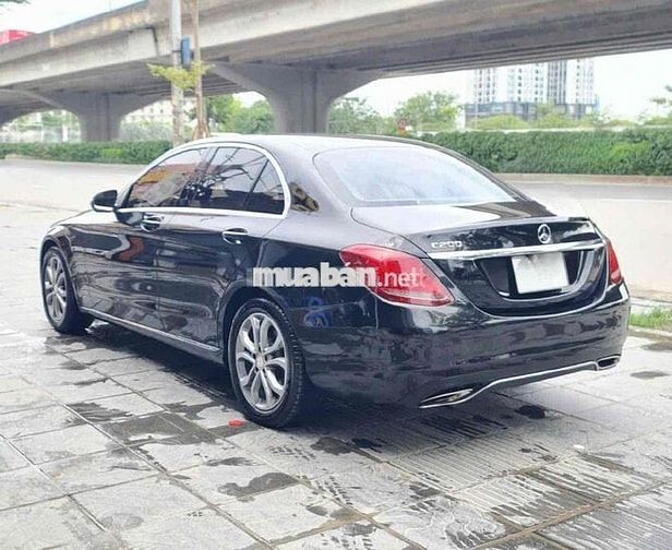 Mercedes-Benz C200 2015 8 vạn km Đen
