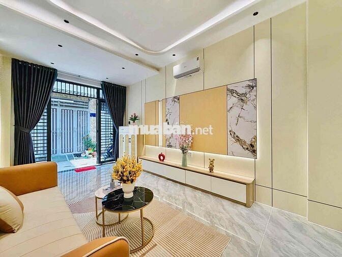 Bán Nhà mới. 3 phòng ngủ. Thống Nhất p16. chỉ 5.25 tủ