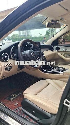 Mercedes-Benz C200 2015 8 vạn km Đen