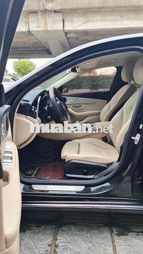 Mercedes-Benz C200 2015 8 vạn km Đen