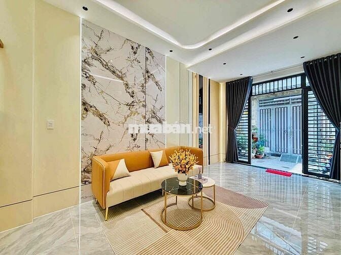 Bán Nhà mới. 3 phòng ngủ. Thống Nhất p16. chỉ 5.25 tủ