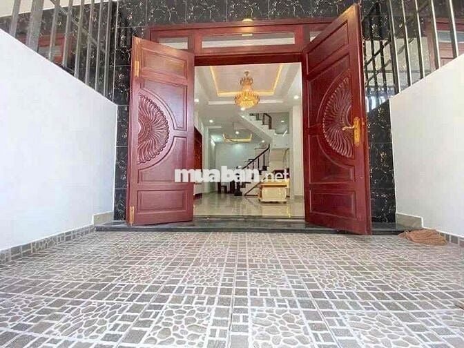Cho Thuê Nhà DT 180m2 1Trệt 2Lầu 4Pn 4Wc Hẻm Xe Tải Gần Chợ Cầu Đồng