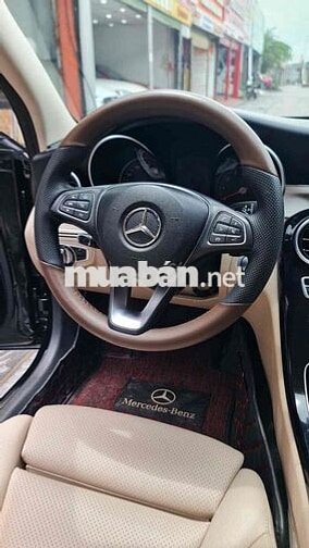 Mercedes-Benz C200 2015 8 vạn km Đen