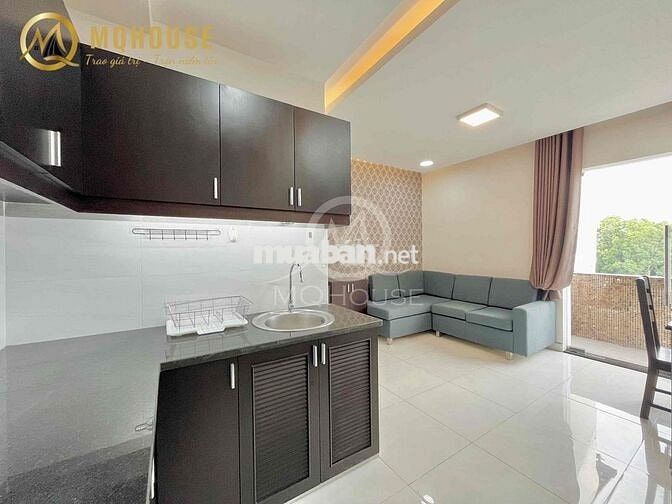 cho thuê 1pn ban công view công viên ngay sân bay - gần phú nhuận