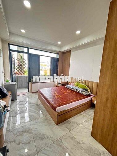 Nhà 4 lầu 4x20 mặt tiền đường mới đẹp full nội thất cao cấp