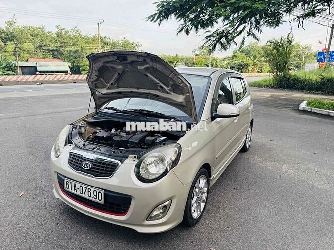 KIA Morning Sport 2012 Vàng cát 117k km