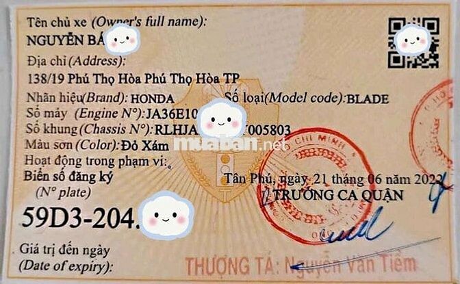 Honda Blade 2025 Đỏ xám