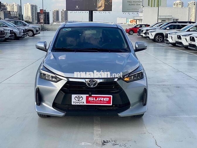 Toyota Wigo 1.2 D-CVT 2024 Bạc 8.000km