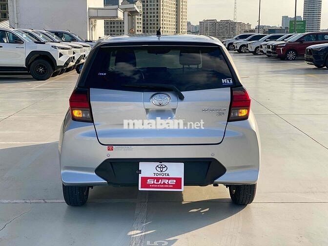 Toyota Wigo 1.2 D-CVT 2024 Bạc 8.000km