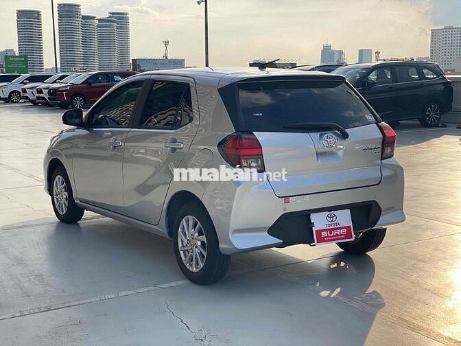 Toyota Wigo 1.2 D-CVT 2024 Bạc 8.000km