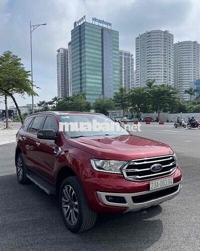 Ford Everest Titanium 4x2 2019 Đỏ 100000 km