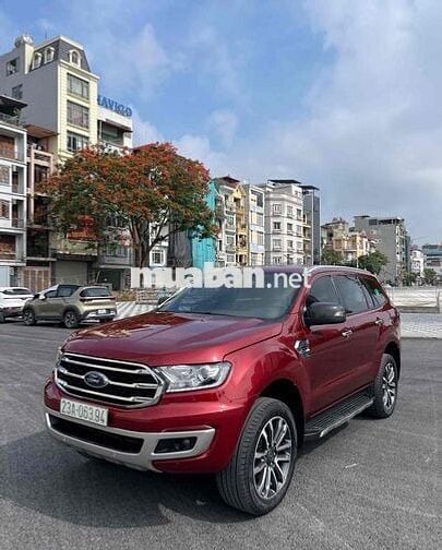Ford Everest Titanium 4x2 2019 Đỏ 100000 km