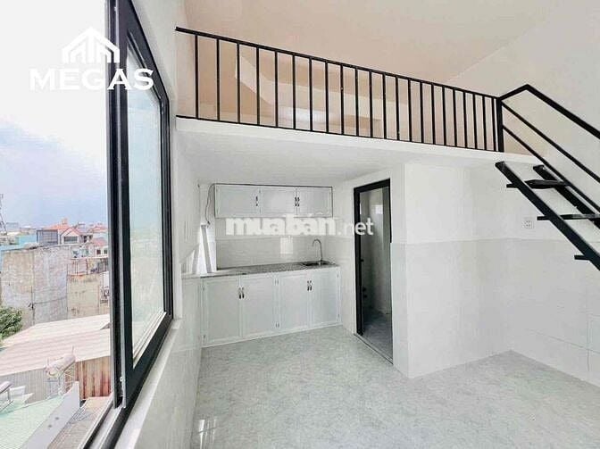Mới Xây 100%📍Ngay Chợ Hiệp Thành📍Gác Cao 2m _ Phòng Cửa Sổ Trời 30m2