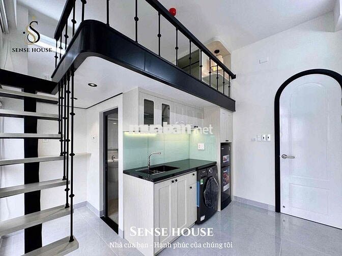 Duplex ban công - full nội thất - nhà mới