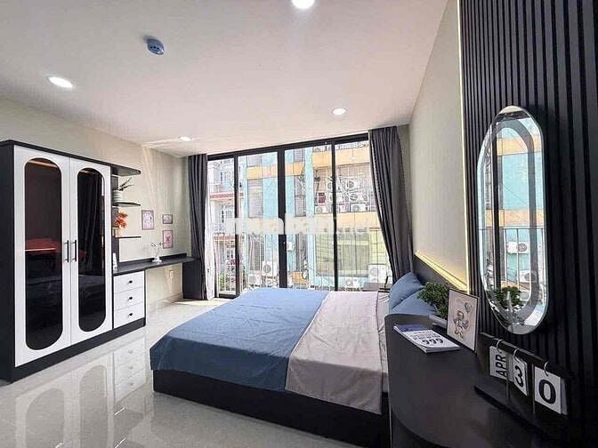 CĂN HỘ ĐẦY ĐỦ NỘI THẤT - BAN CÔNG NGAY DƯƠNG QUẢNG HÀM - ĐH VĂN LANG