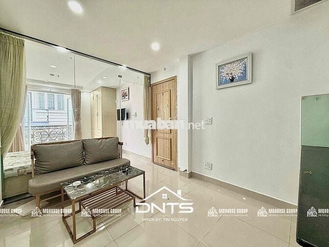 Căn hộ 1PN 45m2 thang máy, hầm xe, cho nuôi pet. Gần cv Lê Văn Tám