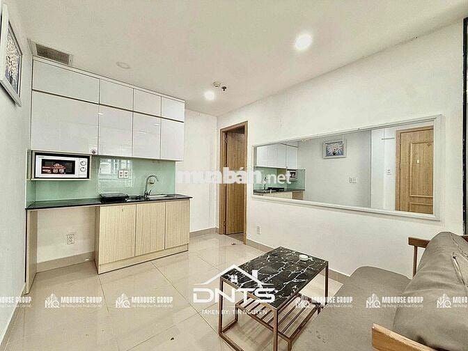 Căn hộ 1PN 45m2 thang máy, hầm xe, cho nuôi pet. Gần cv Lê Văn Tám