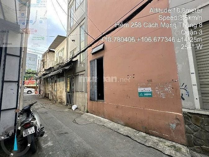 BÁN NHÀ 262/26 CÁCH MẠNG THÁNG 8, PHƯỜNG NHIÊU lỘC