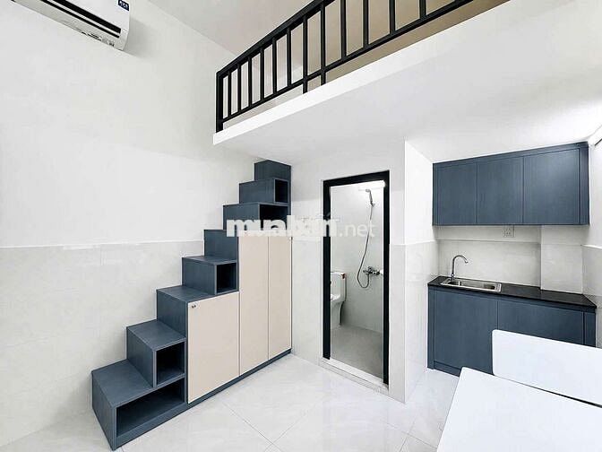 BÓC SEAL PHÒNG GÁC CAO - ĐẦY ĐỦ TIỆN NGHI - ĐI BỘ QUA ĐH VĂN HIẾN VHU 
