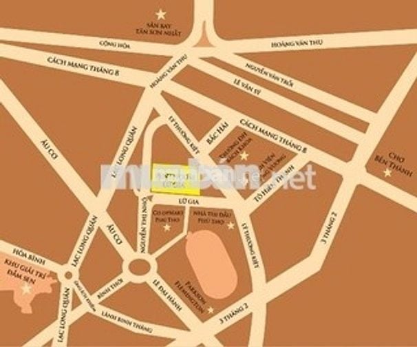 Cho thuê CH Lữ Gia Plaza Quận 11 - 100m² 3PN 2WC tầng cao, giá 16,5tr