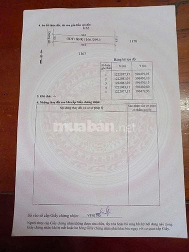 Đất thật giá thật 100% không ảo(dt6x50)giá 790tr .Đường Đặng Văn Trước