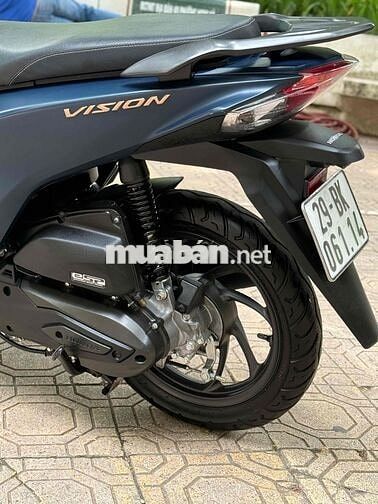 Honda Vision Đặc biệt 2024 Xanh nhám cực mới gắt
