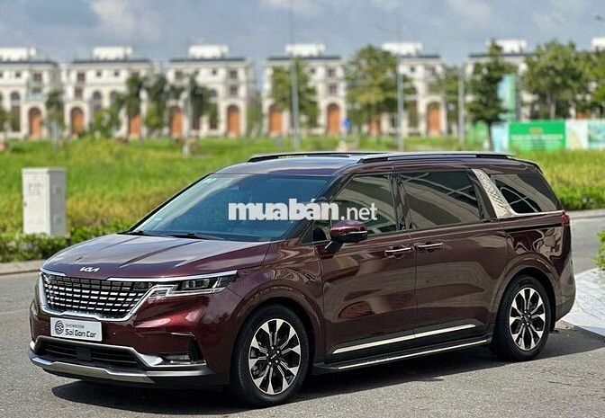 Kia Carnival Signature 2022 Đỏ mận 65.000 km
