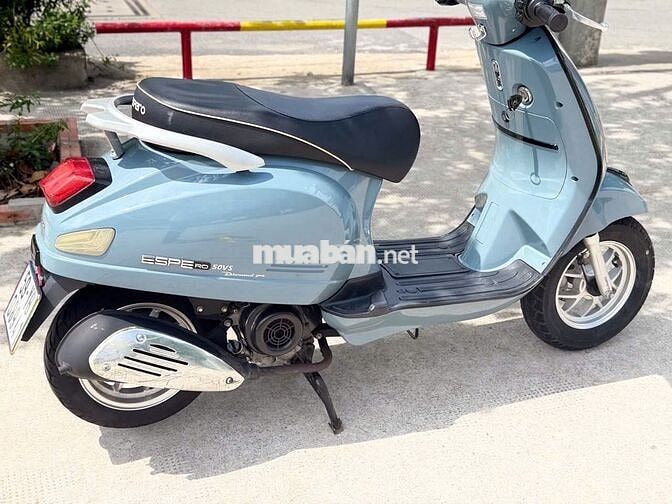 Xe máy điện Detech Espero đèn vuông 2023 Xanh