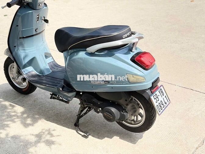 Xe máy điện Detech Espero đèn vuông 2023 Xanh