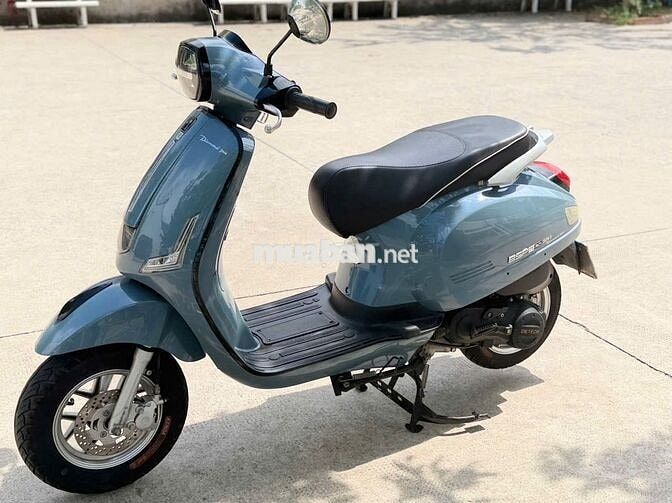 Xe máy điện Detech Espero đèn vuông 2023 Xanh