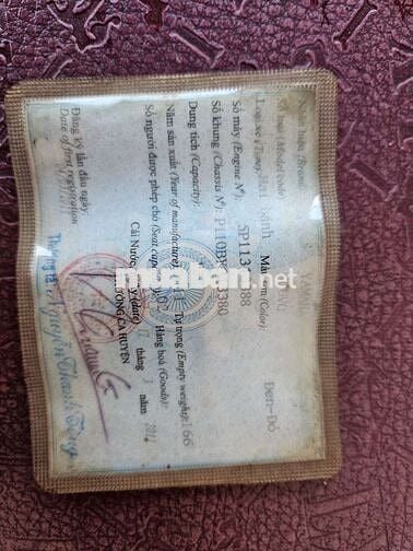 Yamaha Novo 4 2014 Đen-Đỏ