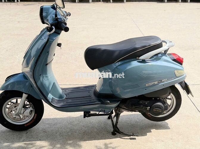 Xe máy điện Detech Espero đèn vuông 2023 Xanh